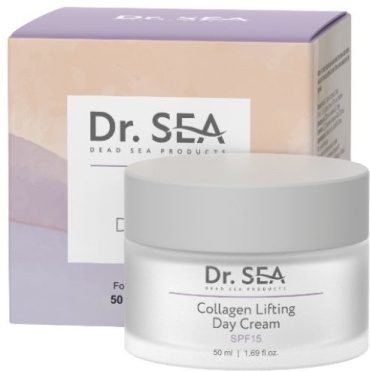 Dr. Sea крем Collagen Lifting SPF15 для лица 50 мл