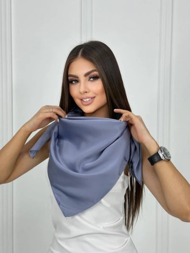 Комплект Family Scarf shop размер универсальный, графит