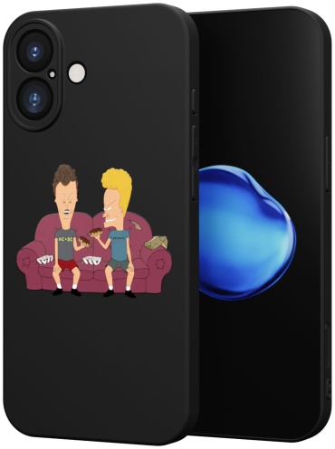 Чехол Mcover для Apple iPhone 16 рисунок