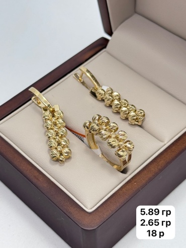 Italian Gold 2456789 вес 8.54 г золото, без вставок