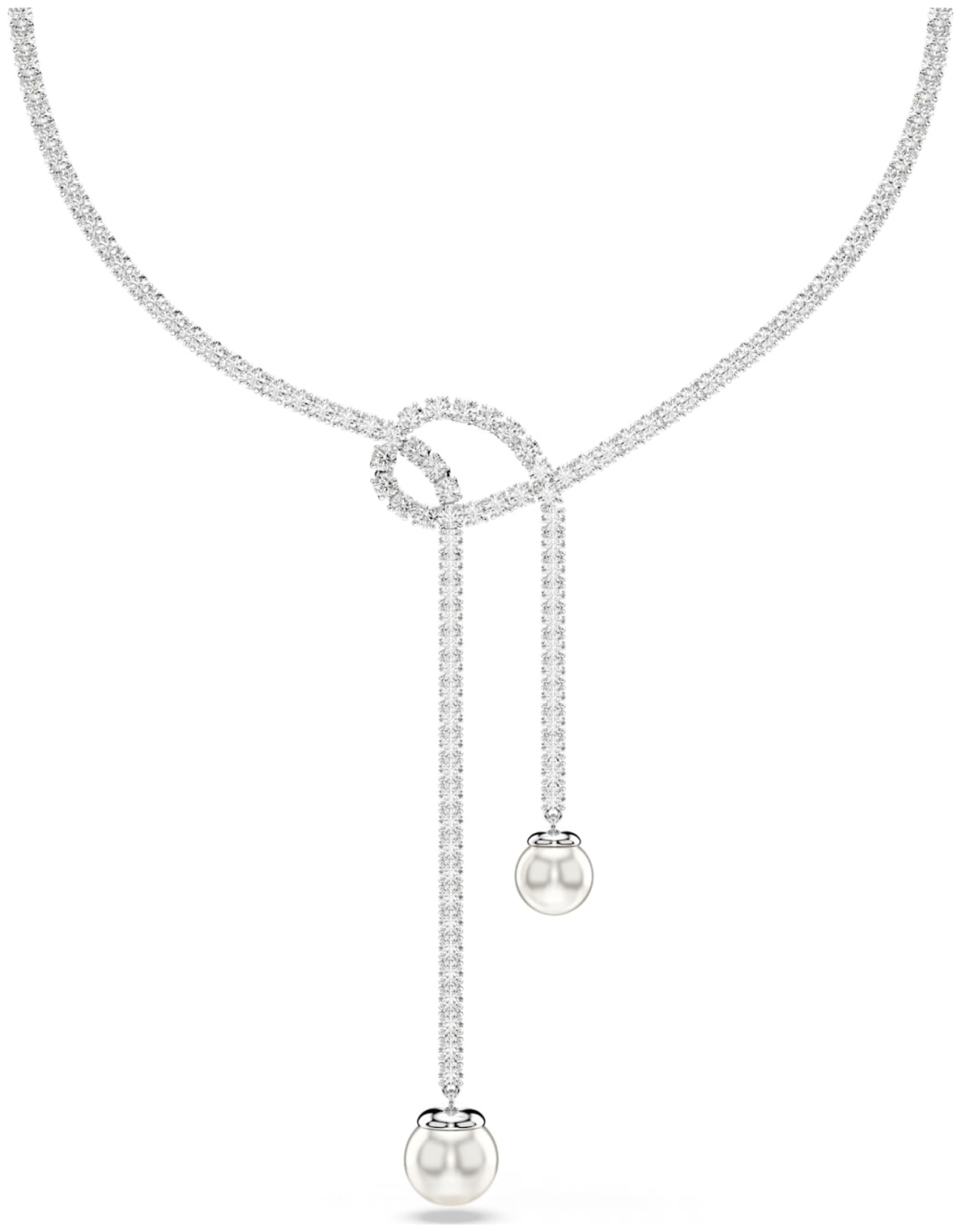 Swarovski длина 43 см ювелирный сплав, кристаллы Swarovski