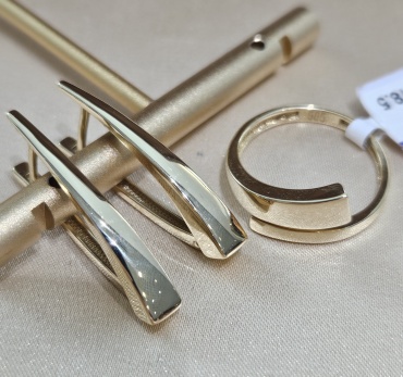 Gaukhar Jewelry GJ1148-S вес 6.97 г золото, без вставок