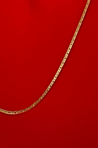 GOLD ZAMIRA Gold0025 длина 55 см, вес 5 г золото, плетение якорное