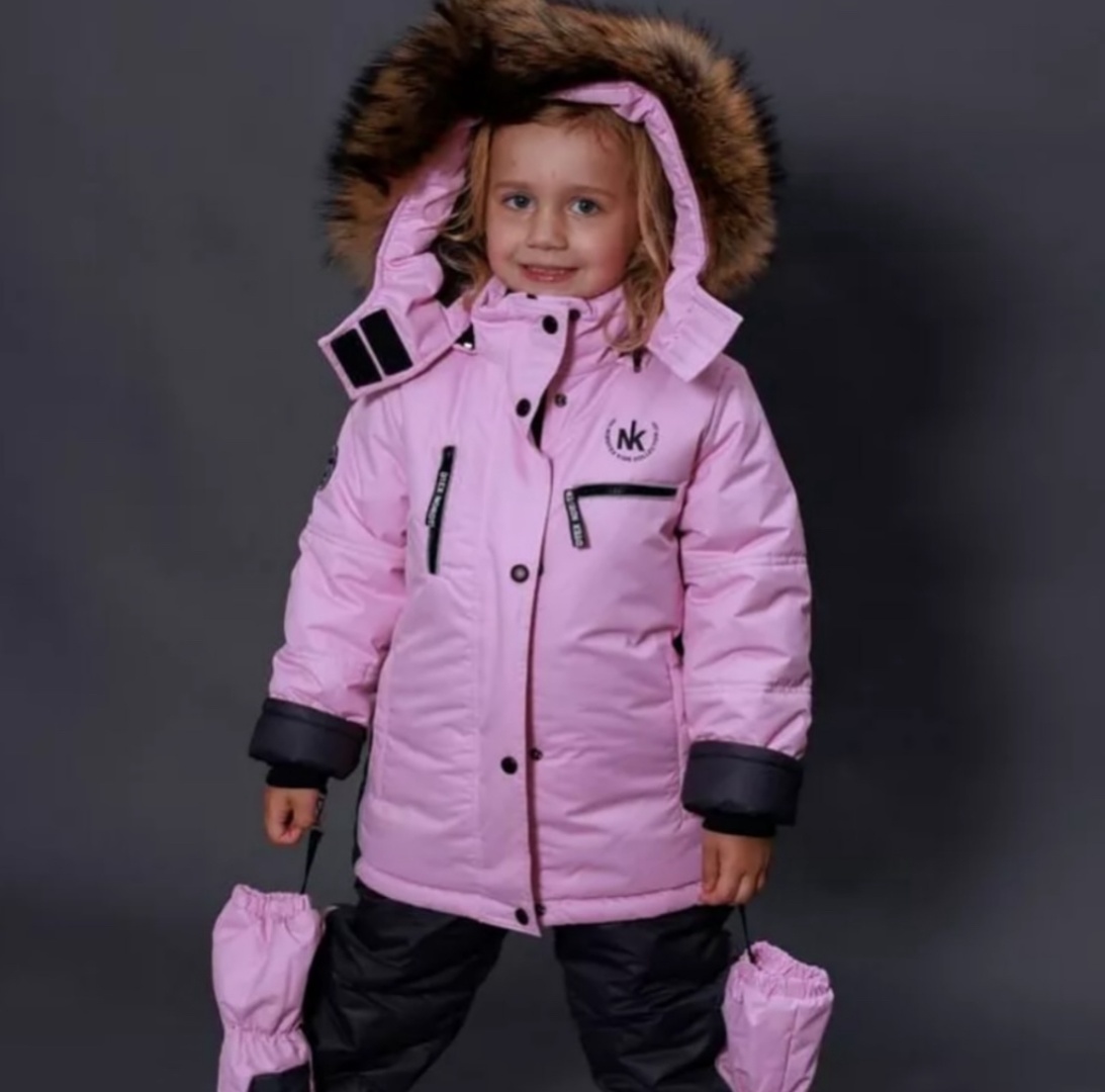 Комплект с комбинезоном NORDTEX KIDS розовый