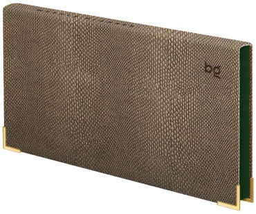 Еженедельник BG Python.Dark khaki, B6, 64 л, коричневый