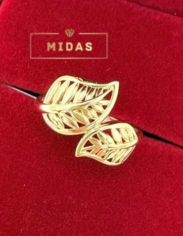 MIDAS 0013900 размер 18.5 вес 1.4 г золото, без вставок