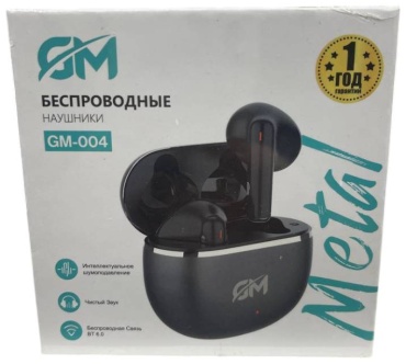 Наушники GM GM-004 черный