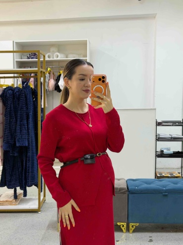 Костюм MamaShop красный