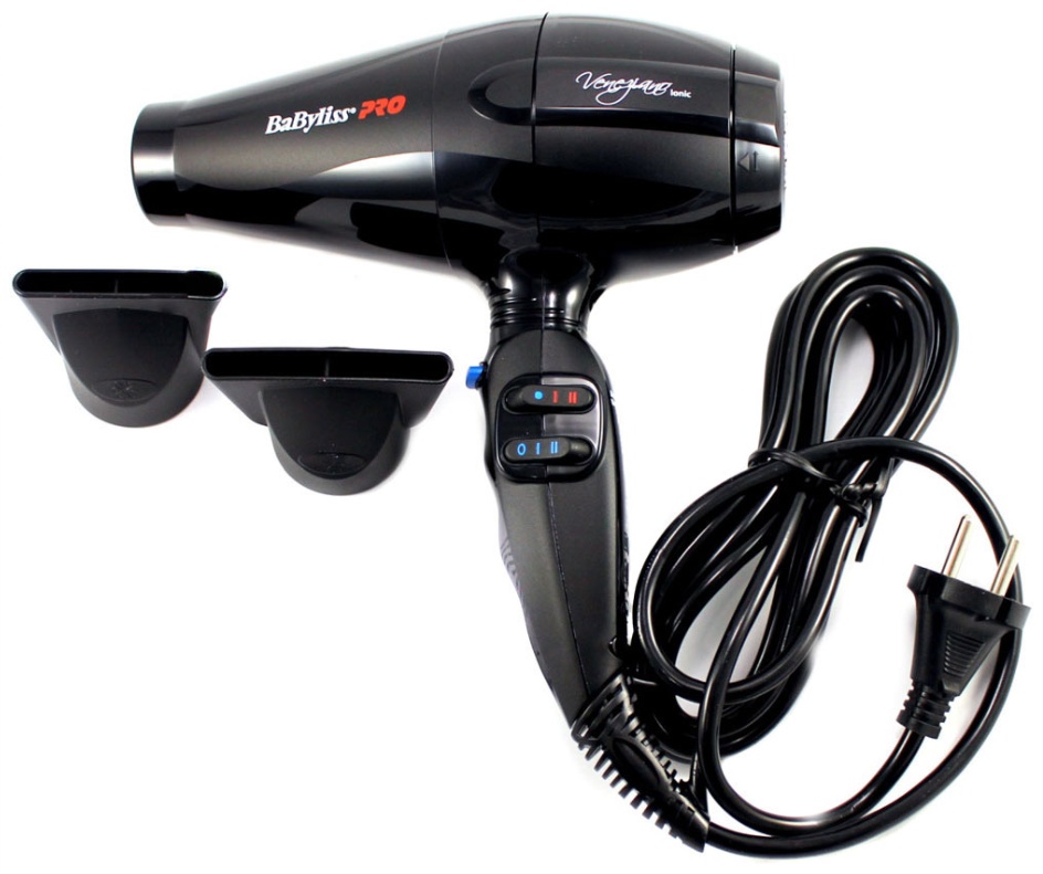BaBylissPRO BAB6610INRE Veneziano ionic фен черный