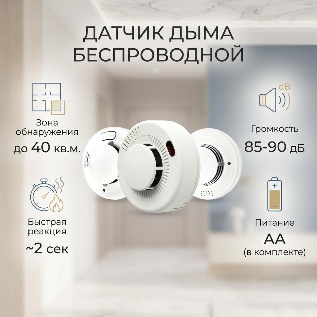Датчик дыма 475087599, экосистема: не поддерживается