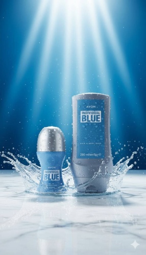 Avon Individual Blue набор для тела для мужчин