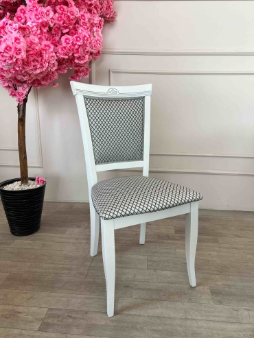 Комплект стульев Дагестан 882082321, 98x50x50 см, белый, серый 6 шт.