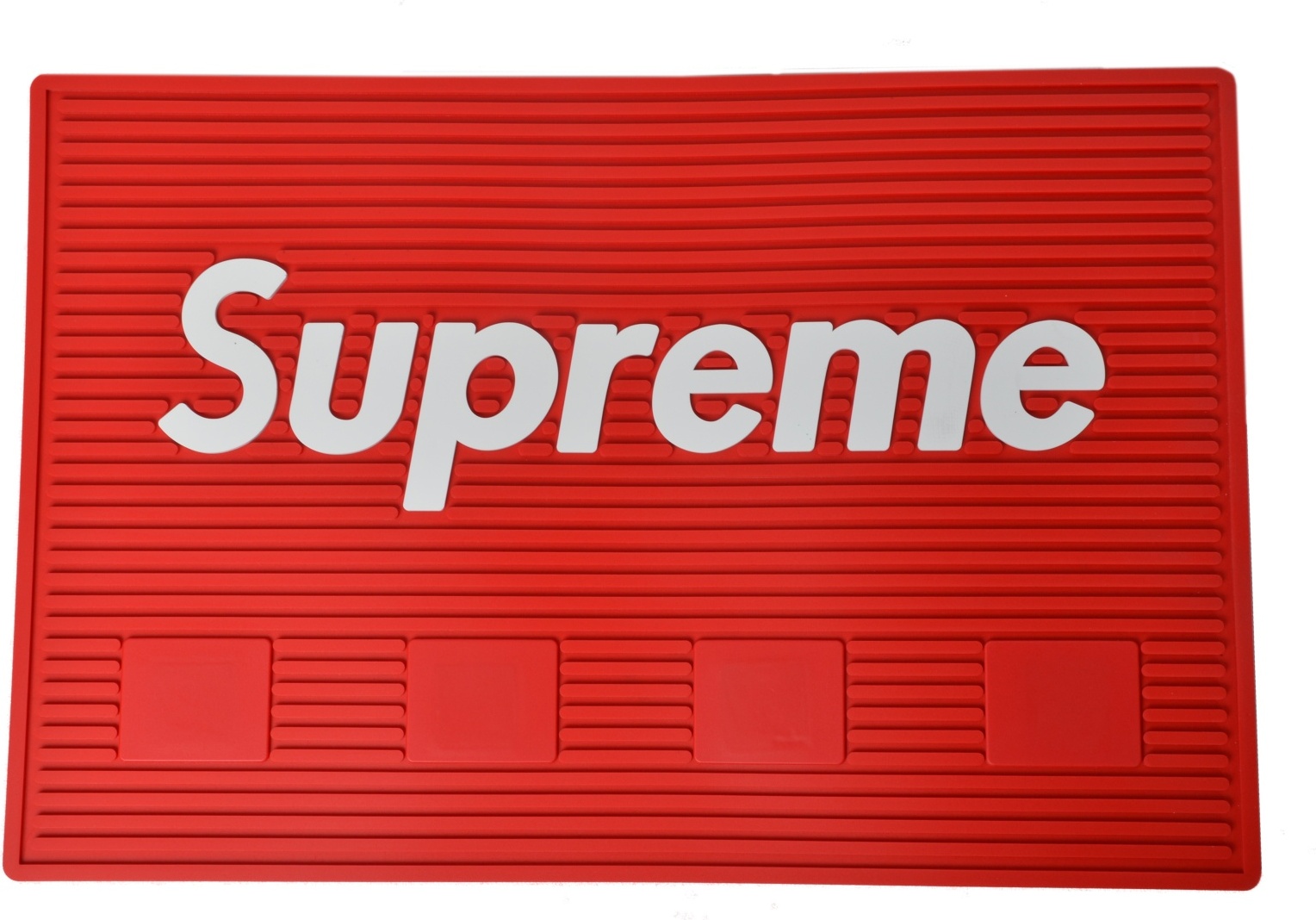 Supreme коврик для инструментов красный