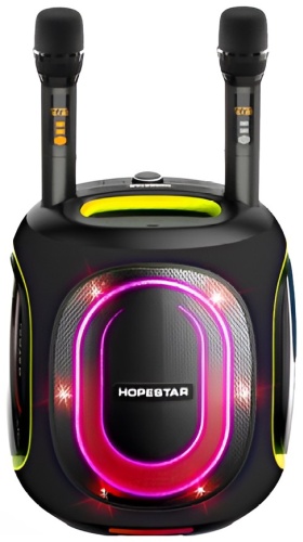 Портативная колонка Hopestar Party Box 600 черный