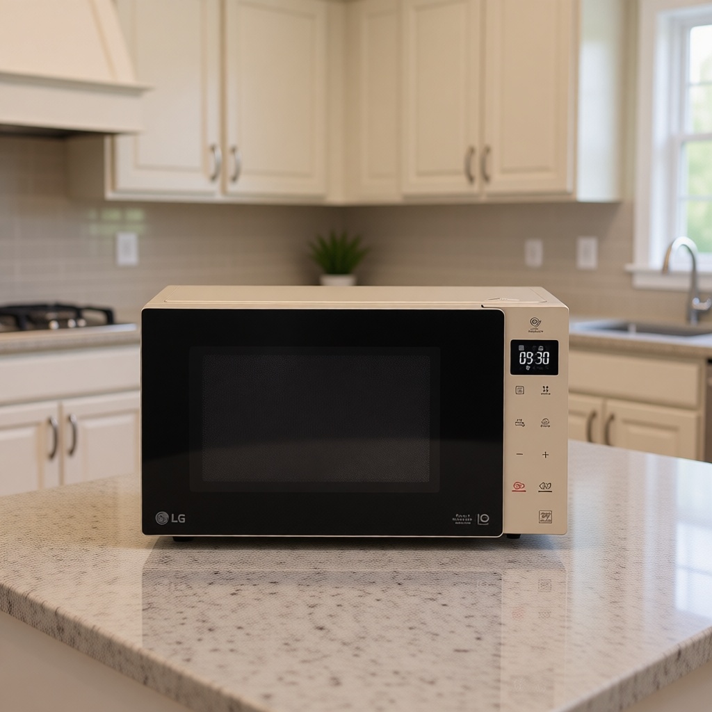 Микроволновая печь LG MW-25R35GISH бежевый