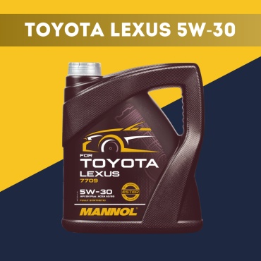 Синтетическое Mannol Toyota Lexus 5W-30 5W-30 4 л