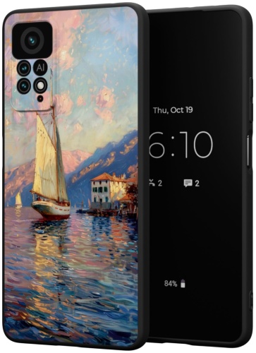 Чехол Mcover для Redmi Redmi Note 11 Pro, Redmi Note 12 Pro рисунок