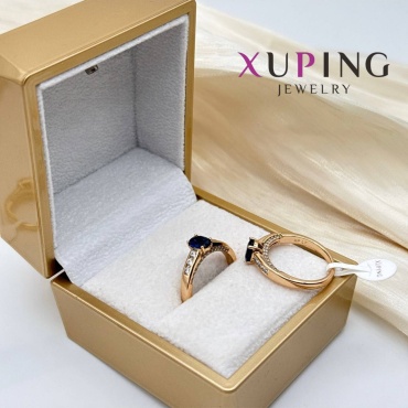 Кольцо Xuping Jewelry 945225431 размер 17 титан, нержавеющая сталь, без вставок, золотистый