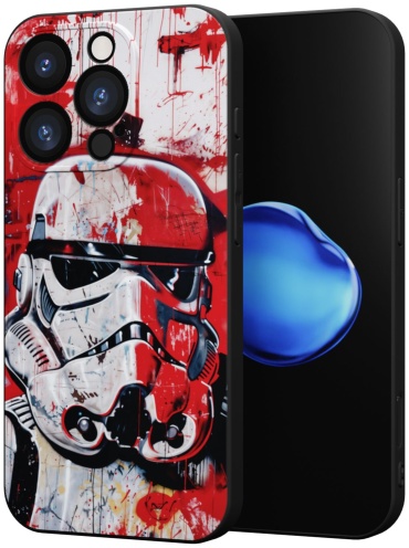 Чехол Mcover для Apple iPhone 16 Pro рисунок