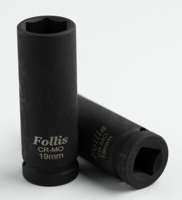 Follis торцевая головка ударная глубокая 1/2 FLS-78-19 1 шт