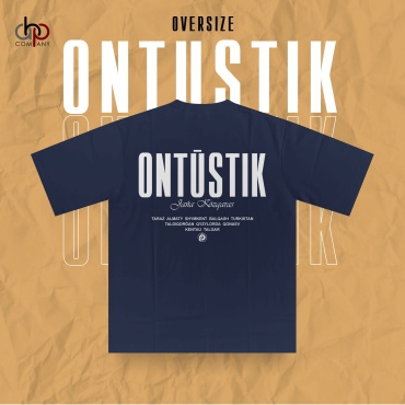 Футболка ONTUSTIK темно-синий