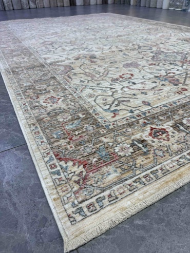 Ковер ДОМ КОВРОВ 200x300 см, короткий ворс, Турция