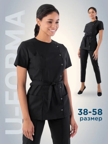 Спецодежда для женщин черный