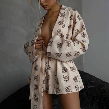Костюм повседневный Honey room бежевый
