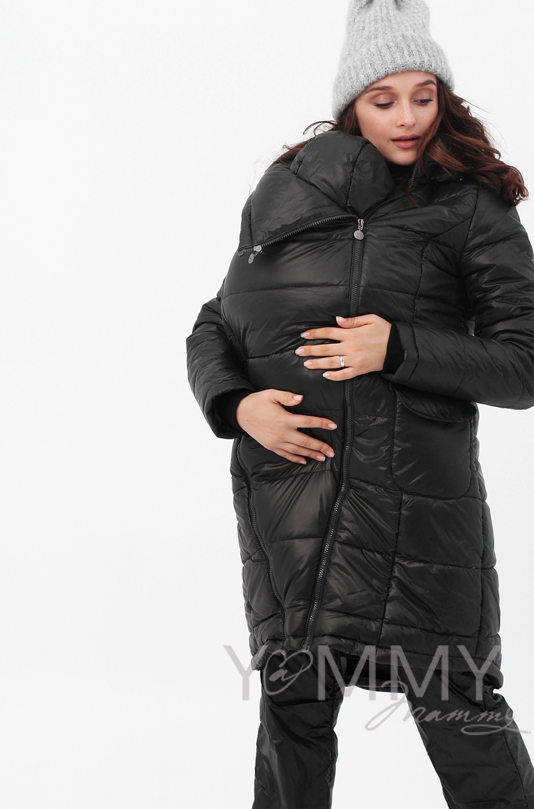 Зимняя куртка Yammy mammy черный