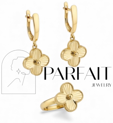 PARFAIT JEWELRY PJ_MiniVC_18размер_2 вес 5.35 г золото, без вставок