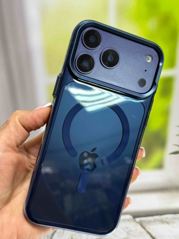 Чехол Totu для Apple iPhone 17 Pro Max темно-синий