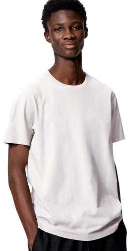 Футболка Uniqlo светло-серый