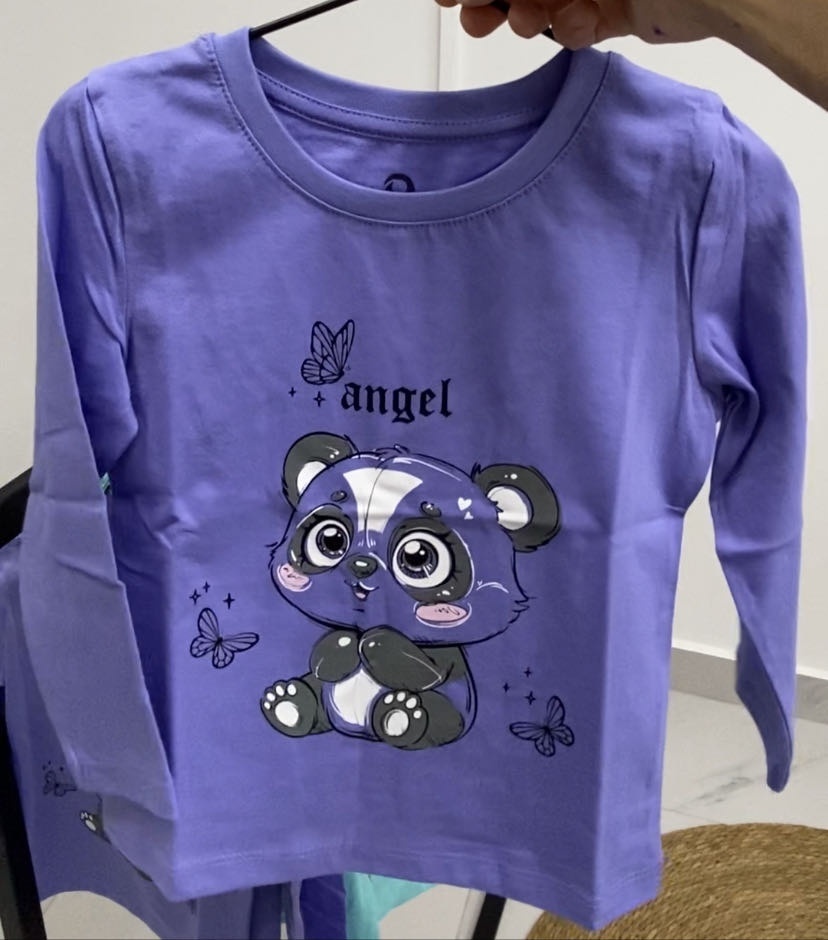 Лонгслив Kari kids сиреневый