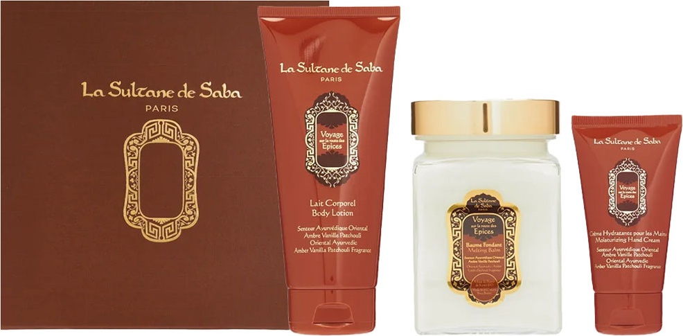 La Sultane de Saba Ayurvedic набор по уходу за лицом и телом для женщин