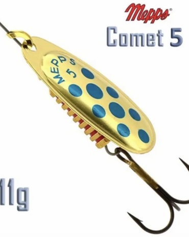 Блесна Mepps Comet 1 шт 5 мм Gold blue