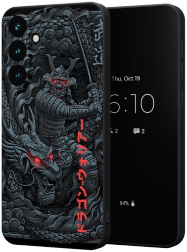 Чехол Mcover для Samsung S24 FE рисунок