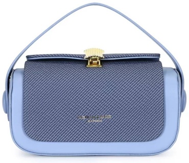 Сумка кросс-боди Fashion&Bags экокожа голубой