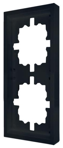 Lezard ZIMA 2-ая горизонтальная, черный бархат 704-4200-147, черный бархат