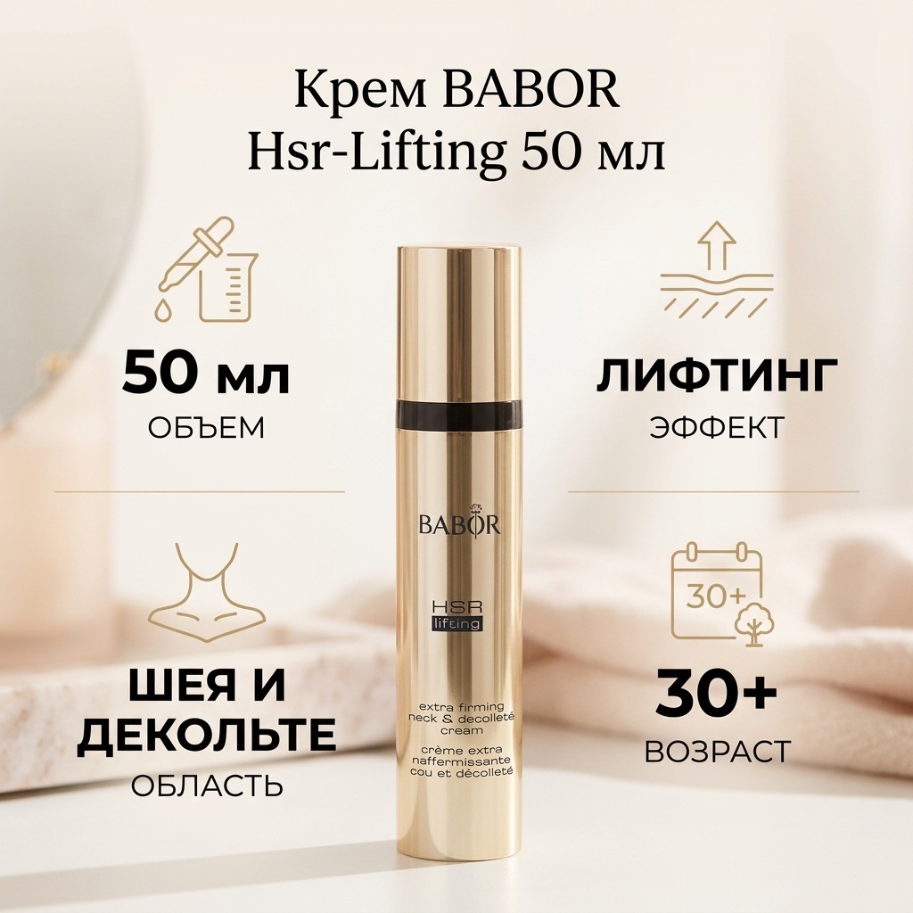 BABOR крем Hsr-Lifting для зоны декольте 50 мл