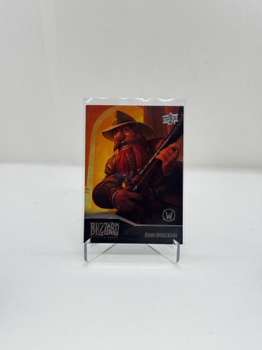 Коллекционная карта 2023 Upper Deck Blizzard Legacy Collection – #107 “Brann Bronzebeard”