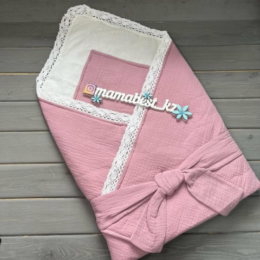 Конверт-одеяло mamabest розовый