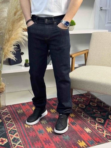 Джинсы зауженные ABAY FASHION темно-синий