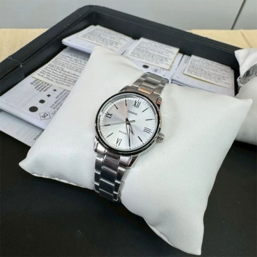 Кварцевые CASIO Classic Steel White Dial нержавеющая сталь
