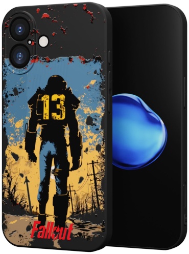 Чехол Mcover для Apple iPhone 16 рисунок