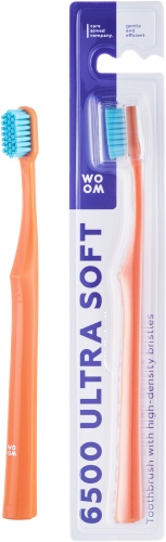 WOOM Зубная щетка ULTRASOFT 6500 зубная щетка мягкая 1 шт