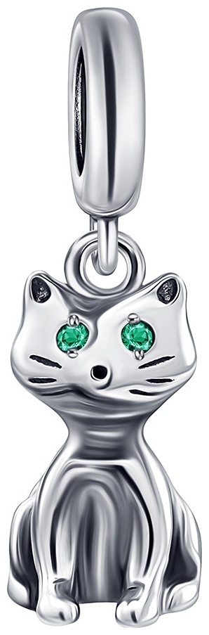 Шарм-подвеска Lucente Silver 54-HSD-240-D вес 1.98 г серебро, фианит