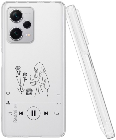Чехол Mcover для Redmi Redmi Note 12 Pro+ 5G рисунок