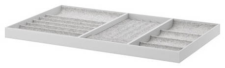 IKEA органайзер универсальный серый, 1 шт