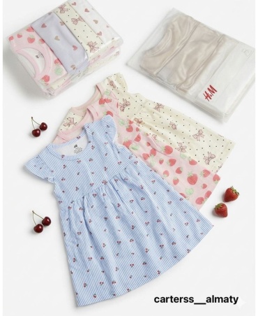 Повседневное платье H&M розовый