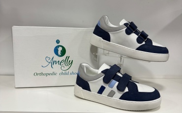Кроссовки Amelly белый, темно-синий